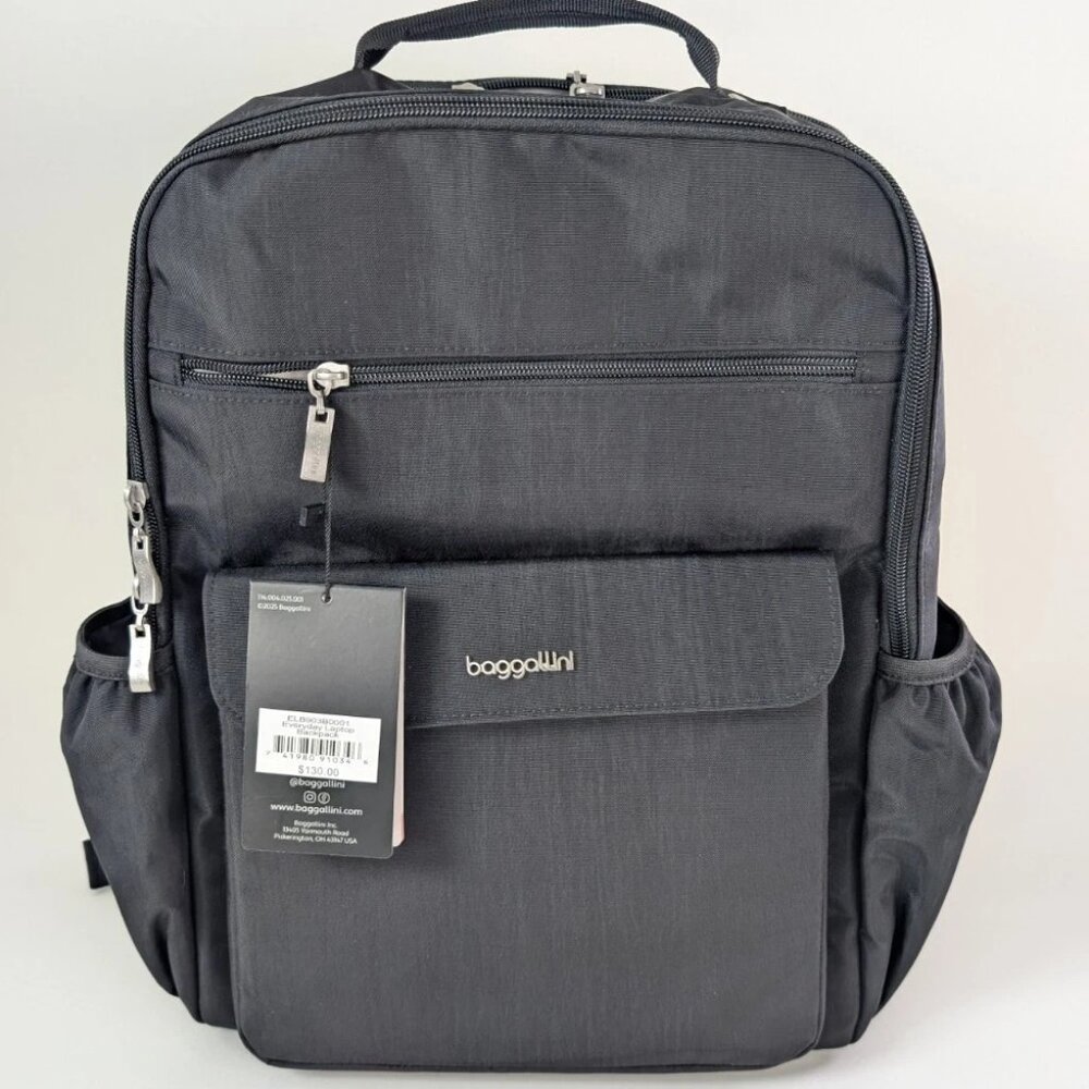 Baggallini Everyday Laptop Backpack Brand NEW with Tags RFID MSRP $130 NWT - Picture 12 of 12